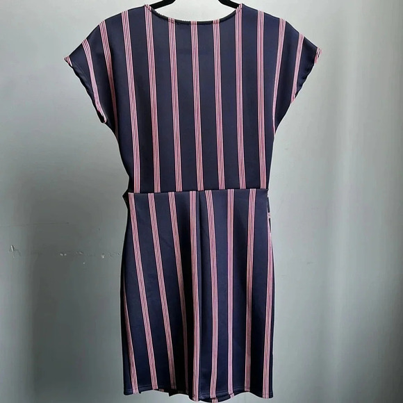 Rebel Sugar Red White & Blue Dress | Patriotic Dress | Wrap Dress - Picture 7 of 8